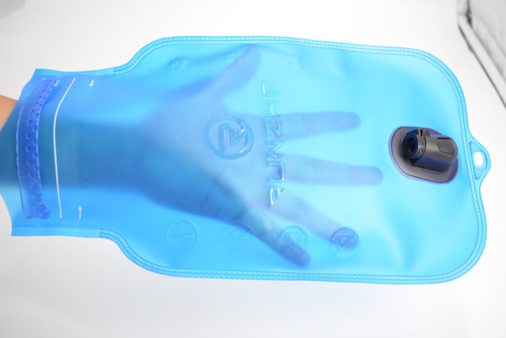 Empty and disassembly the hydration bladder